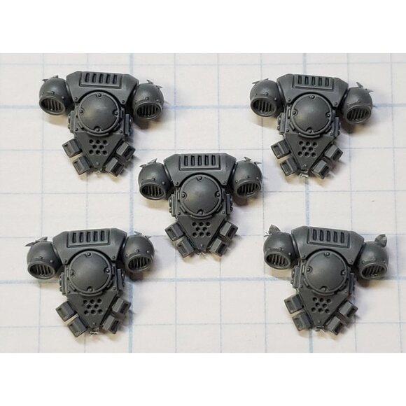 Games Workshop Other - Warhammer 40k Space Marine Bits Primaris Reiver Phobos Backpack x5
